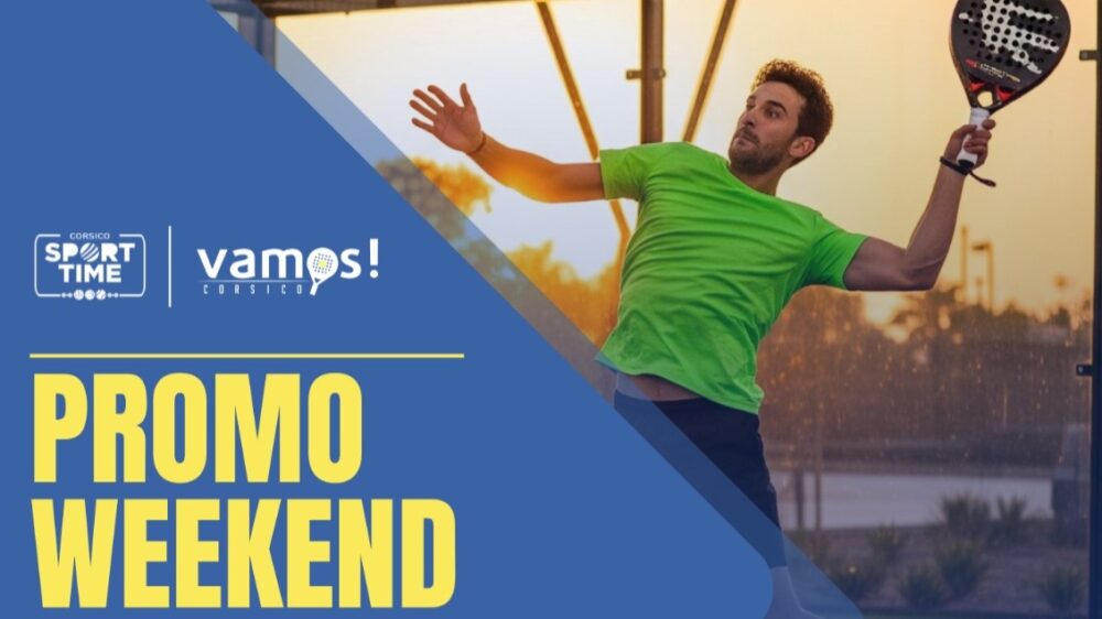 promo weekend corsico padel